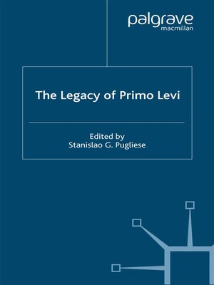 cover image of The Legacy of Primo Levi